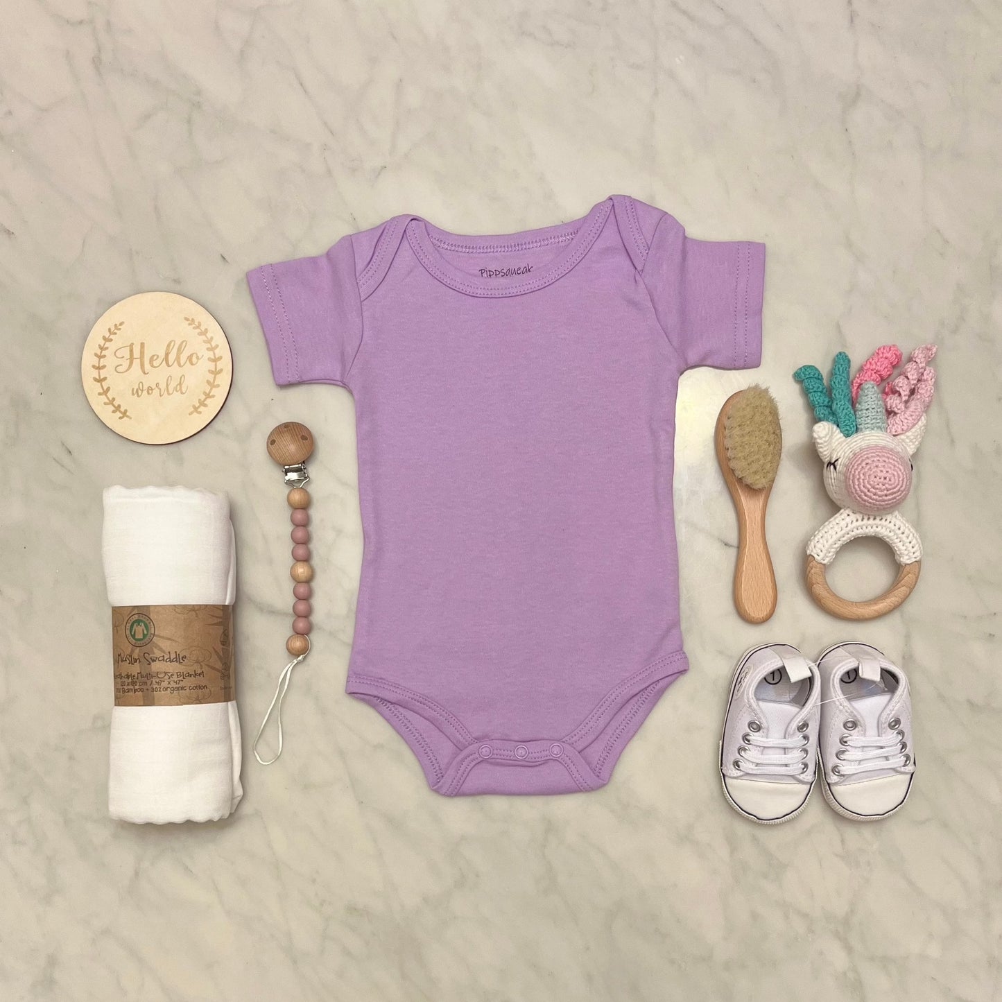 Purple Unicorn Baby Gift Hamper