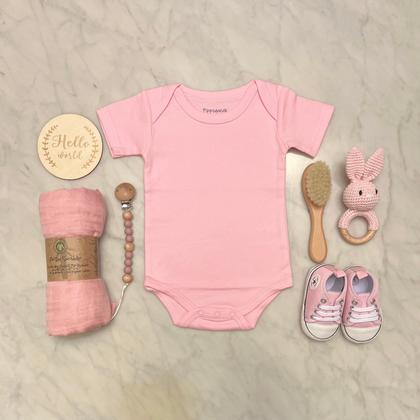 Pink Bunny Baby Gift Hamper