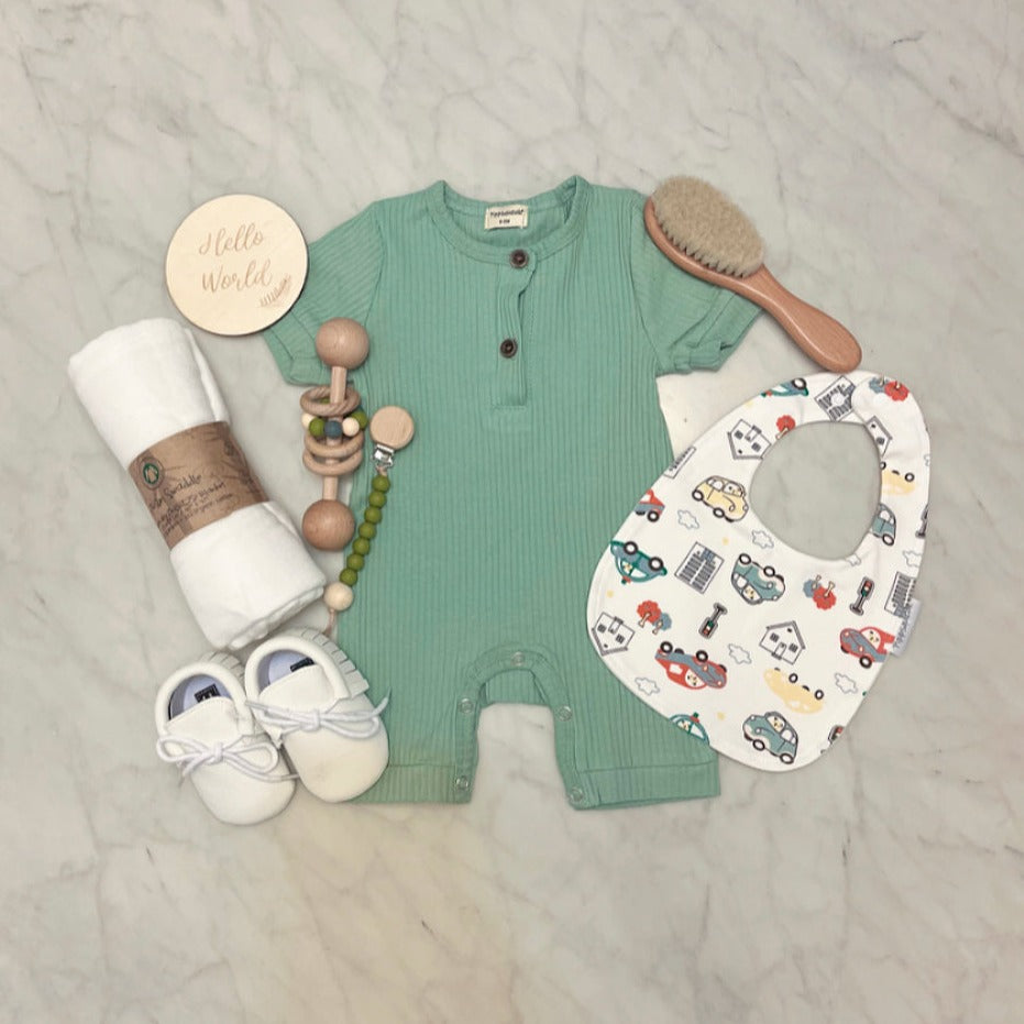 Deluxe Green Baby Gift Hamper