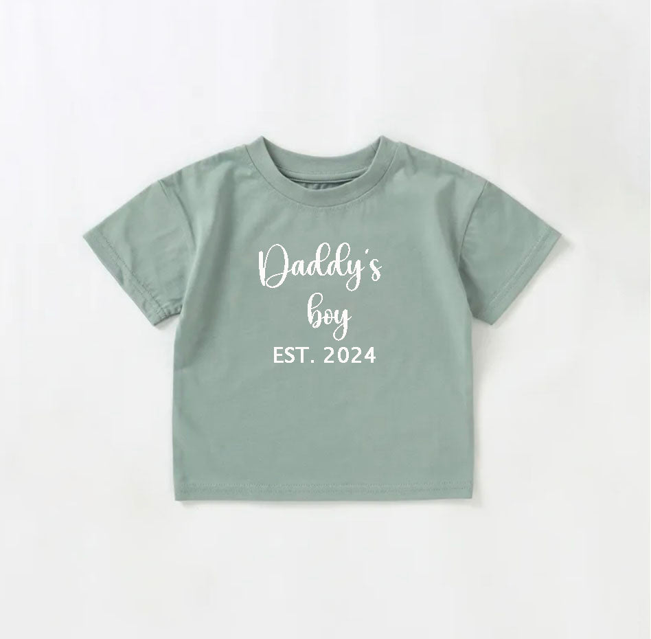 Daddy's mini/bestie/girl/boy/custom T-shirt