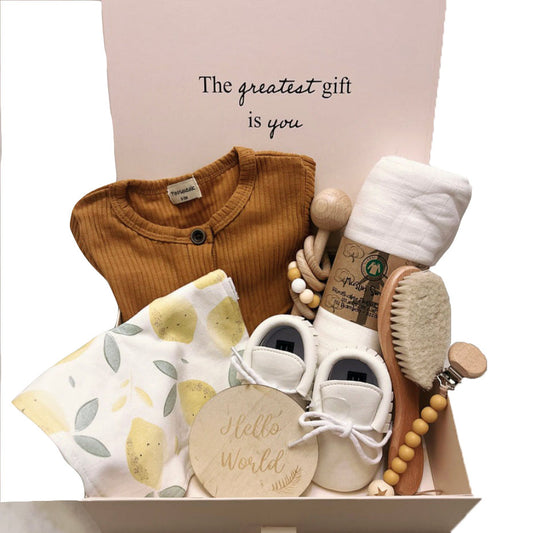 Deluxe Yellow Baby Gift Hamper